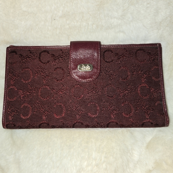 Celine C Macadam Horse and Carriage wallet w unbranded chain - Picture 2 of 12